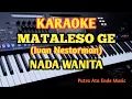 Download Lagu Karaoke MATALESO GE - Ivan Nestorman - Nada Wanita