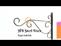Iron Garden Wall Light Hanging Flower Plant Pot Bracket Hook Shelf Stand Holder