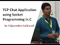 TCP Chat Application using Socket Programming in C