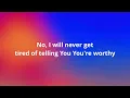 Elevation Rhythm - Over and Over (Lyric Video) | Lyrically