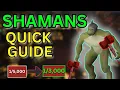 OSRS - QUICK Lizardman Shaman Guide