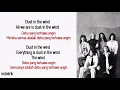 Download Lagu Kansas - Dust In The Wind | Lirik Terjemahan