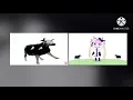 Lagu Polish cow and loli version, side by side comparison  (I was bored)