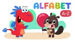Alfabet dla dzieci 🔤 | Zwierzęta, rzeczy i ABC | Smok Edzio