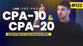 PRÉ-PROVA CPA-10 e CPA-20 | As principais e mais difíceis questões | Eu me banco Educação #122