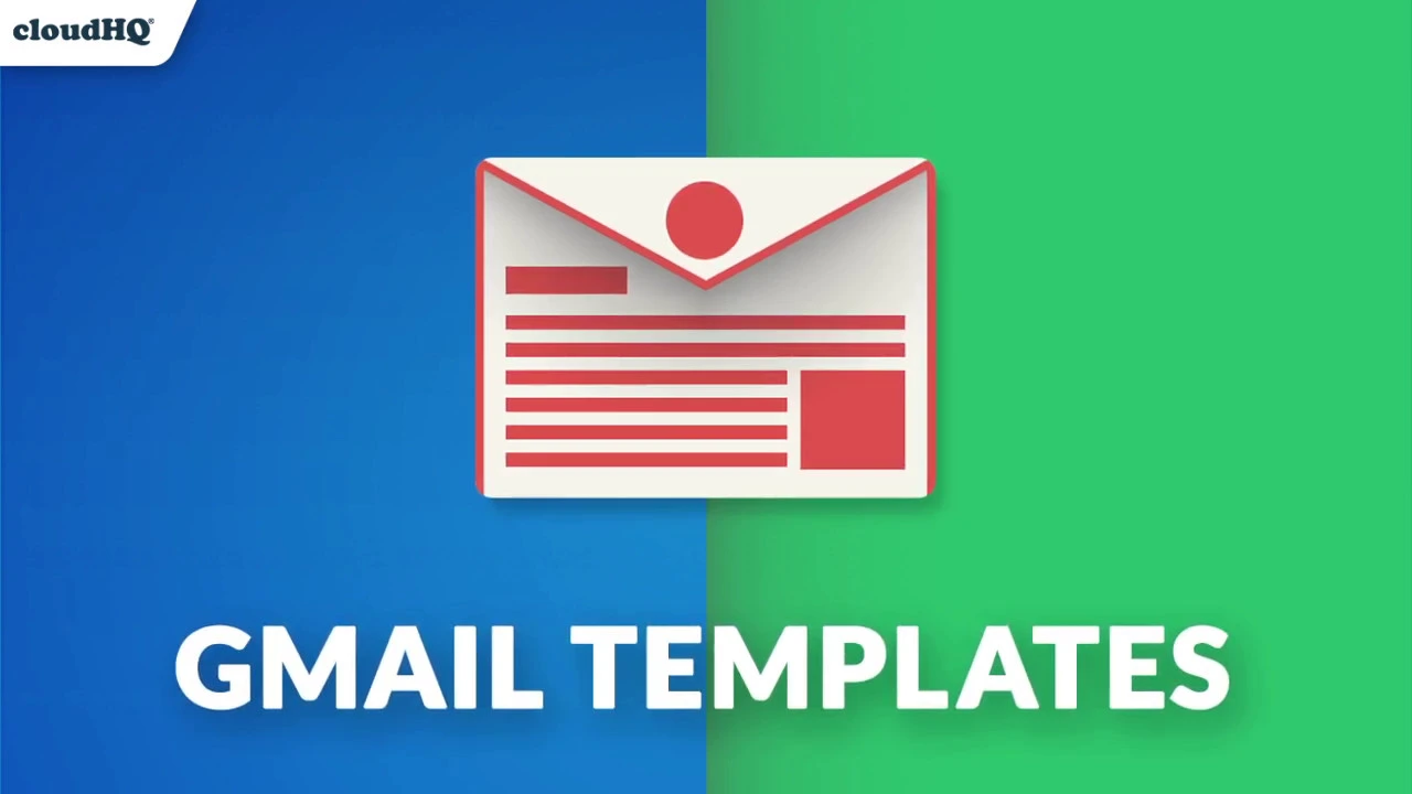 Free Email Templates by cloudHQ Copy any email you received as your