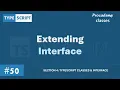 Extending Interface TypeScript Classes Interface A Complete TypeScript Course
