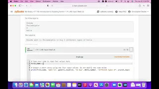 Lab 1 9 Mad Libs