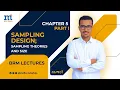 Sampling Design Concepts Terminology Reasons Limitations and Sample Size Determination