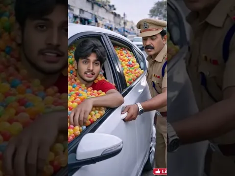 jelly मिठाई bahar gir gaya #shorts #shortsfeed #trendingshorts #viral #police