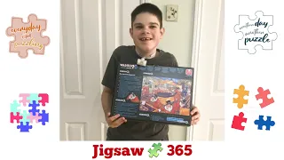 Matty s time lapse puzzles 22 JIGSAW 365 wasgij Mystery 12 Autism awareness jigsaw kid
