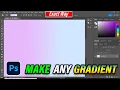 How to Make Gradient Background in Photoshop 2026 Full Guide