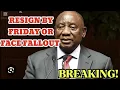 Download Lagu MK Party's Deadline to Ramaphosa: Resign by Friday or Else