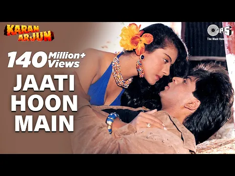 Download MP3 Jaati Hoon Main Jaldi Hai Kya | Karan Arjun | Shah Rukh Khan, Kajol | Kumar Sanu, Alka Yagnik | 90's