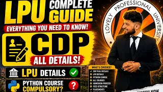 CDP DETAILS 2026 NGO PYTHON PROPER EXPLAINATION FOR EVERY COURSE