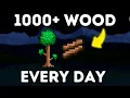 The ONLY Tree Farm You ll Ever Need in Terraria