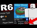 Is Roblox really forcing games to use r15 Glitch or update R6 DISABLED