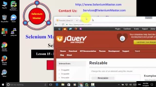 Lesson 15 Python Webdriver Drag Drop Resize Element