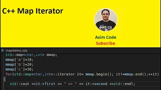 C Map Iterator