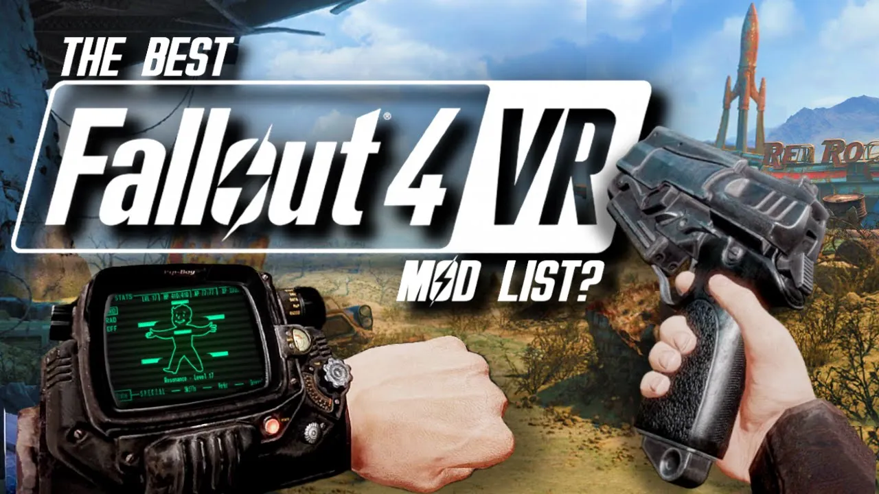 Is THIS The BEST FALLOUT 4 VR Mod List? // Fully Modded Fallout 4 VR Gameplay