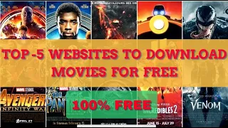 top 5 websites to download movies in hd free 1080p 720p