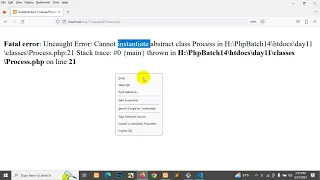 PHP OOP Abstract Class Methods Interface Polymorphism PencilBox SEIP Batch-14