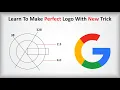 How to Create Google Logo in Coreldraw Corel draw logo design CorelwaliSarkar