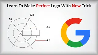 How to Create Google Logo in Coreldraw Corel draw logo design CorelwaliSarkar