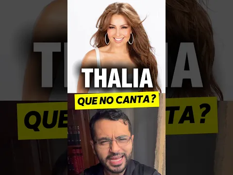DICEN QUE THALÍA NO CANTA… ESCUCHA ESTO 😳 #vocalcoachreacciona
