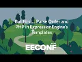 But First Parse Order and PHP in ExpressionEngine s Templates