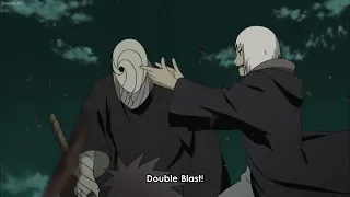 وقتی کوراما نیست ناروتو در آستانه مرگ است میناتو نیمه دیگر کوراما را به ناروتو می دهد 