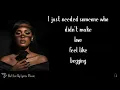 Xania Monet – I Asked For So Little Lyrics