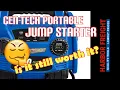 CEN-TECH Portable jump starter from Harbor Freight