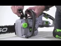 How to Lubricate the Chain on the EGO Power Chain Saw