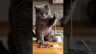 القط والفأر الدكي Cat موسيقار Cute المراه Funny الجيلي Kitten النظافه ولده Memes 