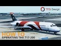 How To Operating the TFDi Design 717-200