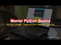 Simple Linear Regression Model in Python with scikit-learn