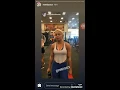 Mandysacs WWE live Instragram Stories 27th May 2019