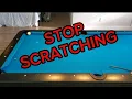 How to avoid scratching and drills to improve your ability to identify and avoid scratch shots