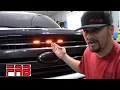 How to 2020 F150 Bug Deflector and Raptor Style Grill Lights Install