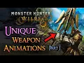Best Layered Weapons to Craft - Unique Animations Part 1 Monster Hunter Wilds Fashion