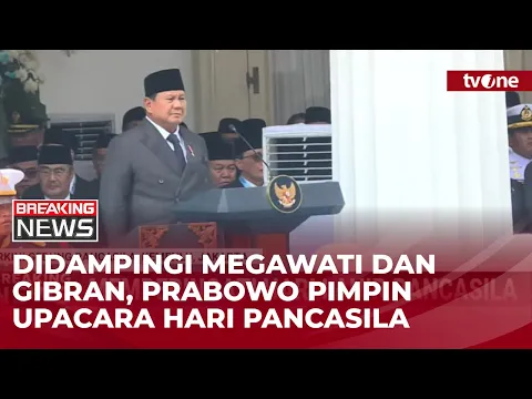 Presiden Prabowo Pimpin Peringatan Hari Lahir Pancasila