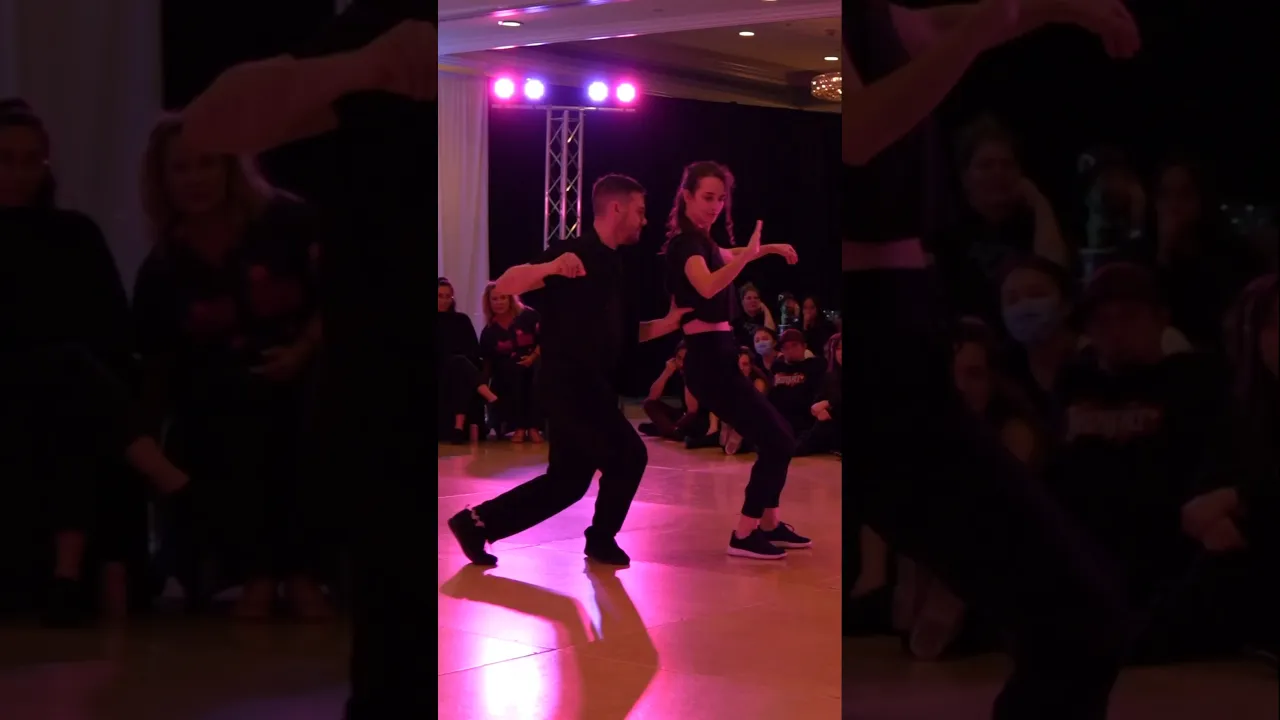 This dance satisfied my soul 💞 #improv #westcoastswing with Benji Schwimmer