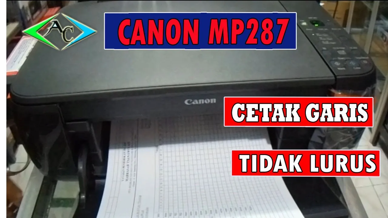 Cara Memperbaiki Printer Hasil Print Garis Putus-Putus dan Bergelombang-by ruandesta. 