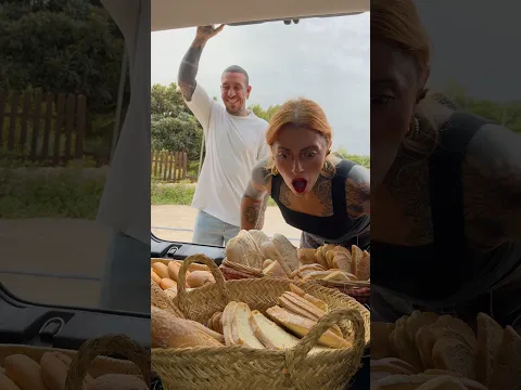 Zero waste bread 🥖 #shorts
