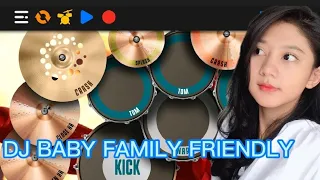 Download #djviral#wahyuhidayat#DJ BABY FAMILY FRIENDLY DRUM COVER MP3