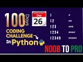 Day 26 100 Days Coding Challenge in Python