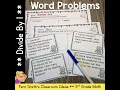 3rd Grade Divide By 1 Word Problems Task Cards Worksheets Assessments Resource