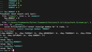 Python s enum - Start Building Enumerations