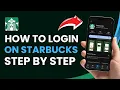 How to Login Starbucks App